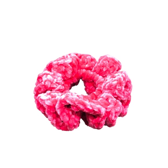 Free Love Hair Scrunchie - Luxe Velour Hair Tie - Picture 13 of 15